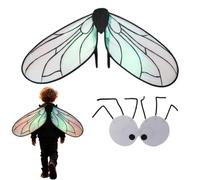 Fly Wing Accessoires Halloween réalistes et amusants à thème animal
