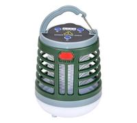 Fly Zapper Lamp - Compact USB, Solar Powered Trap | UV Light Silent Catcher avec batterie rechargeable pour salle à manger, camping, utilisation de balcon, barbecues en plein air, parcs de pique-nique