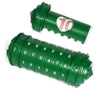 FLYALIGOGO Cryptex Da Vinci - Boîte à billets avec code numérique - Boîte à billets avec compartiments cachés secrets - Cadeau d'anniversaire de Noël pour homme et femme - Casse-tête pour salle