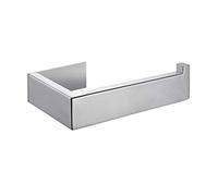 Flybath Porte-Papier Toilette sans Couvercle Support Papier de Cuisine SUS 304 Acier Inoxydable Miroir Poli pour Toilette et Cuisine Salle de Bain Porte-Rouleau Mural Auto-adhésif