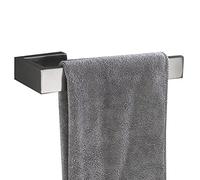 Flybath Porte-Serviette Ouvert sans Couvercel Support-Chiffon en SUS 304 Acier Inoxydable Argent Brossé pour Cuisine Salle de Bain Anneau-Serviette Mural Accessoires