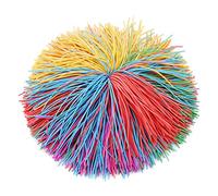 Flybloom Fournitures de fête de Boule Gonflable Multicolore Balles filandreuses de Singe Balle Jouet sensorielle pour Enfants et Adultes (L)