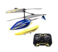 FLYBOTIC - Hélicoptère télécommandée Amphibie 3 en 1 Aqua Blaze - Pilotage Facile - Vole et Glisse sur l'Eau - Batterie Recharge Usb - Piles Télécommandes Non Inclues - Idée Cadeau Enfant Dès 8 Ans