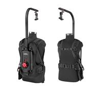 FLYCAM Flowline Master Gilet de Support corporel, 4-12 kg, Rotation 180° | Molette de tension antidérapante à cliquet ; hauteur montée 100 cm, repliée à 60 cm pour un transport compact.