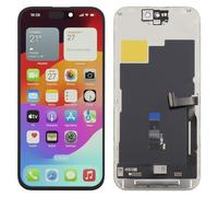 FLYCDI Écran OLED Complet Compatible avec iPhone 15 Pro - 6,1 Pouces - Haute Luminosité - Remplacement Écran Tactile - Qualité Premium
