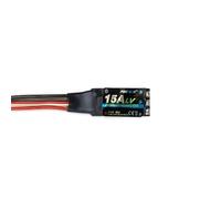 Flycolor Contrôleur de vitesse électrique sans balais 15 A intégré 5 V/2 A BEC, compatible 2S-4S LiPo ESC pour avion Radiolink A560