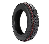 Flycoo2 10 x 2-6.1 Pneu Tubeless Tout-Terrain avec valve pour Scooter électrique de 10 Pouces Roue de Secours Avant/Arrière Pneu Anti-Déflagrant Pneu Anti-Dérapant