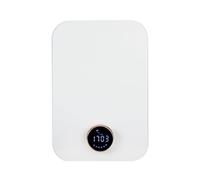 Flycross Difuseur Huiles Essentielle - Machine d'arômes pour la Maison, l'hôtel, la Touche de Bouton/contrôle Bluetooth, Montage Mural, réglage par minuterie essentielles pour la Maison Le Blanc