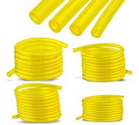 Flydida Lot de 4 tuyaux de carburant de 1,5 m, 3 x 6 mm, 3 x 5 mm, 2,5 x 5 mm, 2 x 3,5 mm, pour tronçonneuse, petit moteur ordinaire à 2 temps