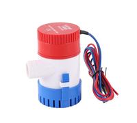 Flydida Pompe de cale 12 V 1 100 GPH Convient pour bateaux marine automatique électrique à faible bruit Pompe submersible à eau