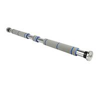 Flyelf Barre de Traction pour la Porte,Installation sans Vis, Barre de Porte Réglable de 80 à 130 cm Chargeable Jusqu'à 150 kg