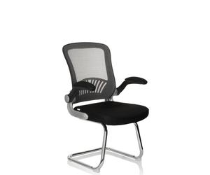 FLYER PRO V - Chaises cantilever Noir / Gris