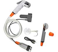 FLYFISH Douche Portable Douche de Camping, Douchette Extérieur Batterie 2200mAH intégrée, randonnée, Escalade/Voyage/Camping