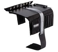 FlyGA Aviation Pilot Kneeboard - Tissu durable - Convient aux carnets A5, espace de rangement inclus