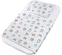 FlyIdeas Drap-housse pour poussette 75x35 cm, 3 STK. - Avec drap supérieur et taies d'oreiller pour matelas de poussette Stubenwagen Moseskörbe Baby