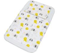 FlyIdeas Drap-housse pour poussette 75x35 cm, 3 STK. - Avec drap supérieur et taies d'oreiller pour matelas de poussette Stubenwagen Moseskörbe Baby