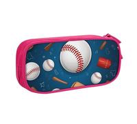 FLYIFE Grande trousse à crayons avec 2 compartiments pour filles, garçons, étudiants, école, bureau, université, noir, rose, Taille unique, Cartable