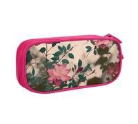 FLYIFE Grande trousse à crayons avec 2 compartiments pour filles, garçons, étudiants, école, bureau, université, noir, rose, Taille unique, Cartable