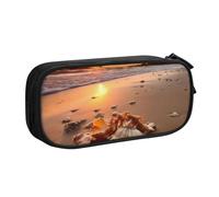 FLYIFE Grande trousse à crayons avec 2 compartiments pour filles, garçons, étudiants, école, bureau, université, noir, Noir , Taille unique, Cartable