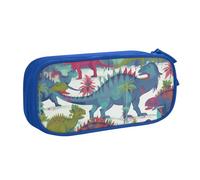 FLYIFE Grande trousse à crayons colorée avec 2 compartiments pour filles, garçons, étudiants, école, bureau, université, noir, bleu, Taille unique, Cartable