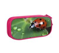 FLYIFE Grande trousse à crayons verte avec 2 compartiments avec 2 compartiments pour filles, garçons, étudiants, école, bureau, université, noir, rose, Taille unique, Cartable