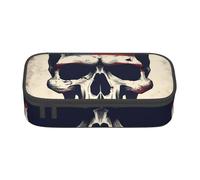 FLYIFE Trousse à crayons imprimée avec imprimé ours - Grande capacité - Fermeture éclair - Organiseur de papeterie - Trousse de maquillage pour l'école, le bureau, adulte, adolescent, fille, garçon