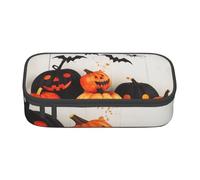 FLYIFE Trousse à crayons imprimée de papillons de grande capacité avec fermeture éclair - Organiseur de papeterie - Trousse de maquillage pour l'école, le bureau, adulte, adolescent, fille, garçon