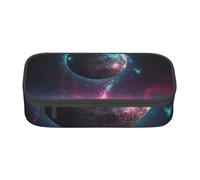 FLYIFE Trousse à crayons imprimée Merry Christmas - Grande capacité - Fermeture éclair - Organiseur de papeterie - Trousse de maquillage pour l'école, le bureau, adulte, adolescent, fille, garçon