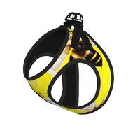 Flying Bees Harnais d'été doux et léger pour chien Motif pâquerettes et miels