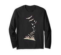 Flying Birds From Book Funny Book Fan Reader Read Books Manche Longue
