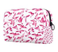 Flying Birds Trousse de toilette pour femme avec fermeture éclair, multicolore, 18.5x7.5x13cm/7.3x3x5.1in, Trousse de toilette
