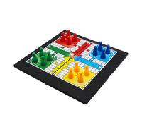 Flying Chess Board - Portable Foldable Game for Travel | Educational Aeroplane Chess Set with Colorful Design, Family Entertainment Accessory, Compact Strategy Play Tool, Fun Activity for Kids Adults