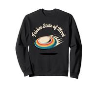Flying Disc State of Mind Retro Sweatshirt