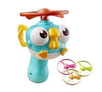 Flying Disc Toy - Flying Saucer Launch Playset | Interactive Catching Outdoor Toy with Spinners | Handheld Projectile Launcher, Rotating Flyîng Machine, for Backyard Games, Boys Girls Ages 3+