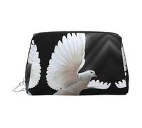 Flying Dove Organiseur de maquillage portable pour femme, Argenté., Taille unique, Trousse de toilette