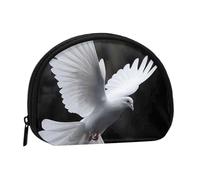 Flying Dove - Petit porte-monnaie - Imprimé colombe - Pour un usage quotidien et des cadeaux, Noir , Taille unique, Pochette à monnaie