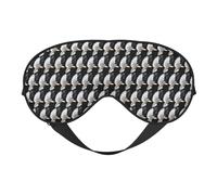 Flying Dove Printing Masque de sommeil doux à double usage occultant pour dormir