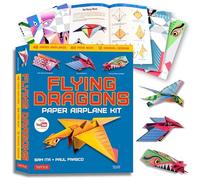 Flying dragons paper airplane kit