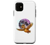 Flying Duck Moon Night Bird Cute Duck Graphics Coque pour iPhone 11