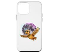 Flying Duck Moon Night Bird Cute Duck Graphics Coque pour iPhone 12 Mini