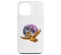 Flying Duck Moon Night Bird Cute Duck Graphics Coque pour iPhone 13 Pro Max