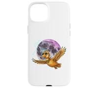 Flying Duck Moon Night Bird Cute Duck Graphics Coque pour iPhone 15 Plus