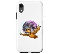 Flying Duck Moon Night Bird Cute Duck Graphics Coque pour iPhone XR