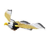 Flying Eagle Bird Scarer - Realistic Kite Scarrer Design | Fake Flyiing with Flapping Wings | Flyying Eaggle Kites for Garden Crop and Balcony Protection from