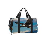Flying Eagle Sac à bandoulière unisexe imperméable Motif aigle