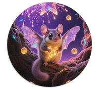Flying écureuil 1000 Pieces Jigsaw Puzzles for Adults Educhational Games Stress Relieving Entertainment Cultivate The Spirit of Teamwork for Adults and Kids, Age 12 Years Up 1000pcs (67.5x67.5cm)