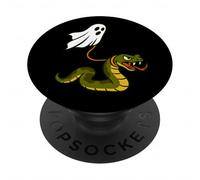 Flying Ghost Boa Constrictor Anaconda Reptile Serpent Marchant PopSockets PopGrip Adhésif