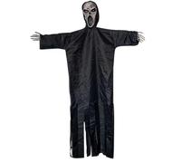 Flying Ghost Scarecrow - Grand Scarecrows effrayants effrayants | Flotteur animatronique d'halloween | Accessoires Portables Ornement d'effet sonore Lumineux pour la pelouse de Jardin de