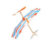 Flying Glider Aircraft Rubber Band Airplane Kit pour étudiants et adultes, STEM Education Aircraft For Science Projects And Outdoor Sports, DIY Flyer, Idéal pour l'apprentissage scolaire