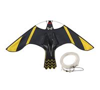 Flying Hawk Kite - Bird Scarer, Scarecrow Style, Design réaliste | Outil en Plein air, Dispositif d'effrayage des Pigeons pour Le Jardin de Ferme, défense à Domicile, sécurité des